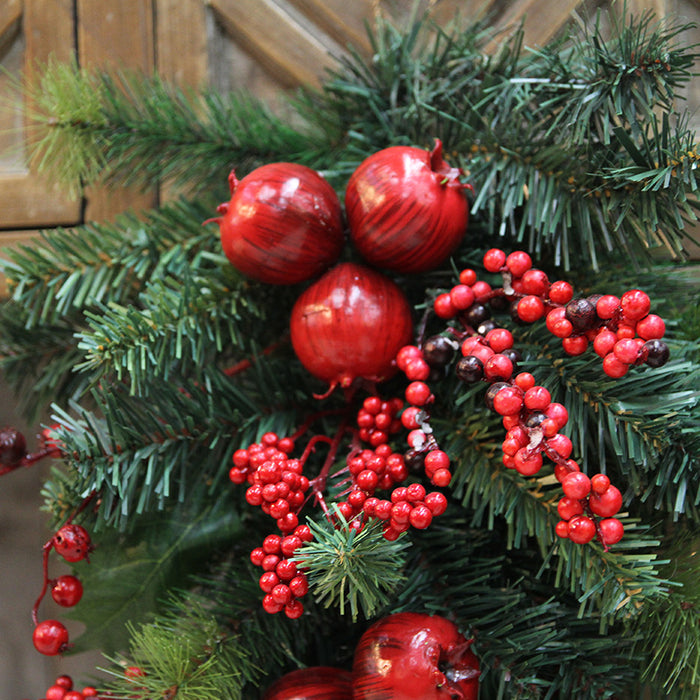 Bulk 24" Christmas Cedar Berry Garland Wholesale