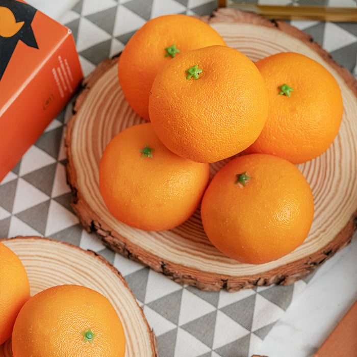 Bulk Artificial Orange Lifelike Fruit Kumquat Tangerine Mandarin Wholesale