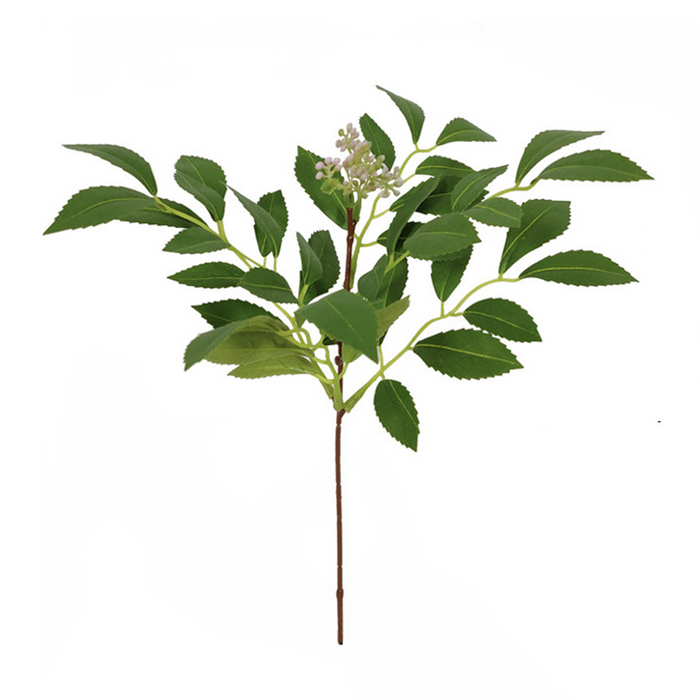 Bulk Faux Long Leaf Eucalyptus & Berry Plant Stem 11" 4 Styles Wholesale