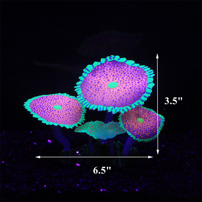 Bulk Glowing Fish Tank Ornaments Coral Glow Plants for Fish Tank Wholesale