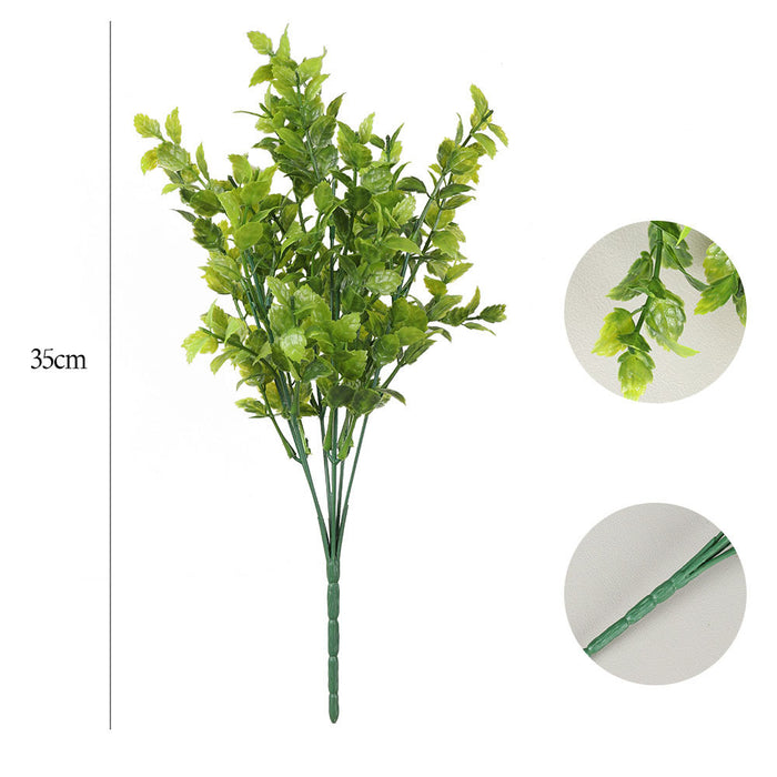 Bulk Artificial Greenery Plants Bush for Outdoors UV Resistant Artificial Plants Wholesale