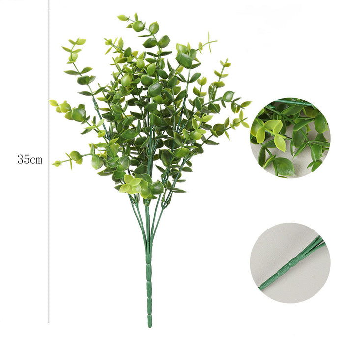Bulk Artificial Greenery Plants Bush for Outdoors UV Resistant Artificial Plants Wholesale