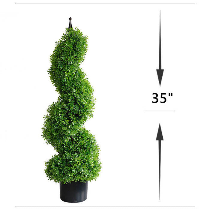 Bulk Topiary Trees Boxwood Artificial Plants Potted Fake Plant Wholesale