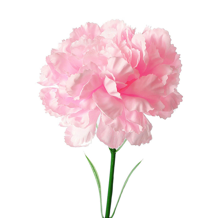 Bulk 19 Inch Carnations Flowers Artificial Silk Wholesale
