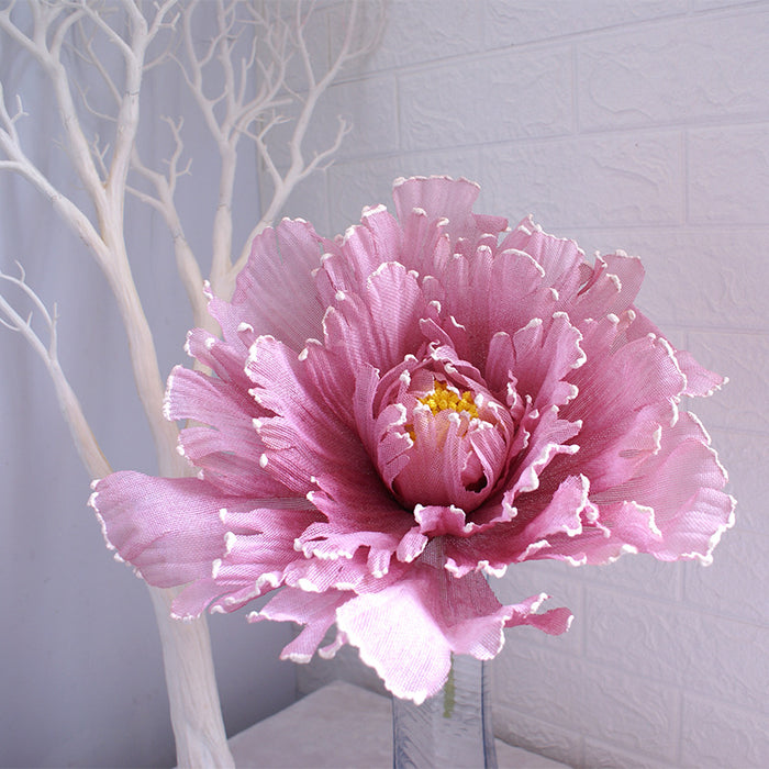 Bulk Extra Size Peony Yarns Flower Head Giant Flowers Photo Mall Prop Wholesale
