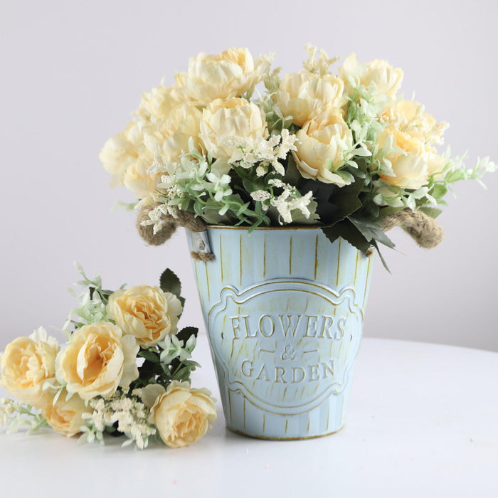 5-Minute Fall Table Centerpieces Using Artificial Greenery (Zero Watering Needed!)
