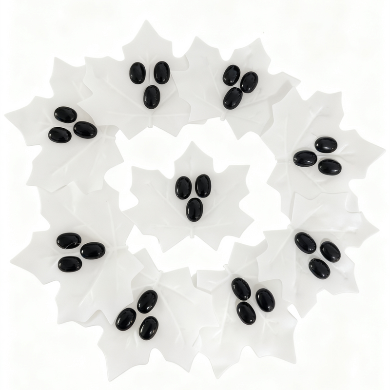 Bulk 10pcs Halloween Spooky Maple Leaves Halloween Decoration Wholesale