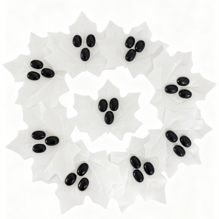 Bulk 10pcs Halloween Spooky Maple Leaves Halloween Decoration Wholesale