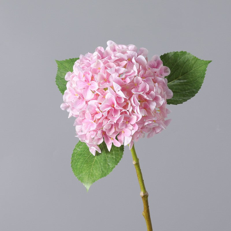 Centres de table en boule en vrac Tiges d'hortensia en soie Arrangements floraux Vente en gros de mariage