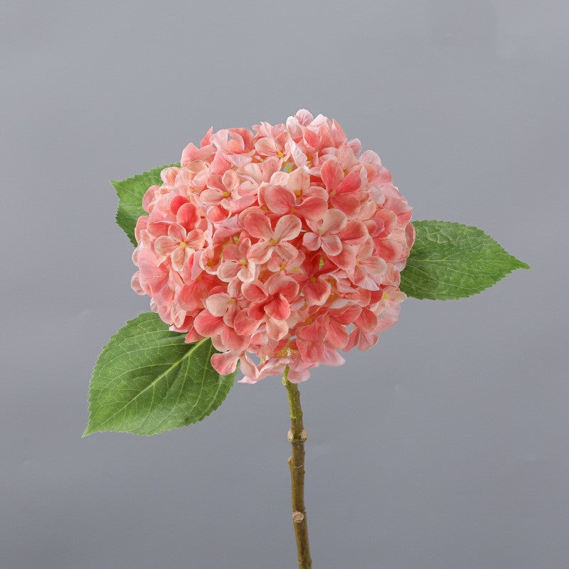 Centres de table en boule en vrac Tiges d'hortensia en soie Arrangements floraux Vente en gros de mariage