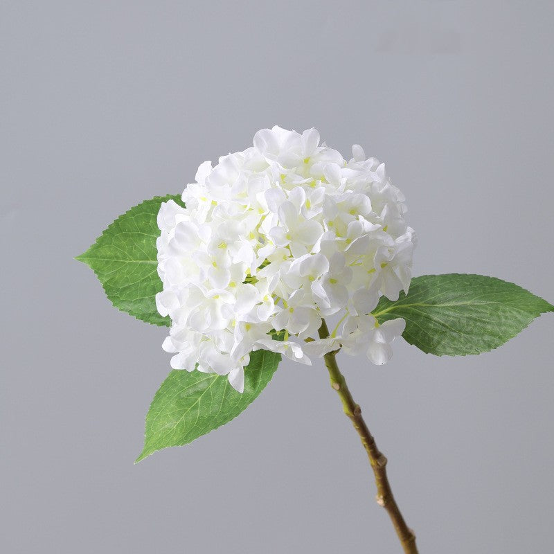 Centres de table en boule en vrac Tiges d'hortensia en soie Arrangements floraux Vente en gros de mariage