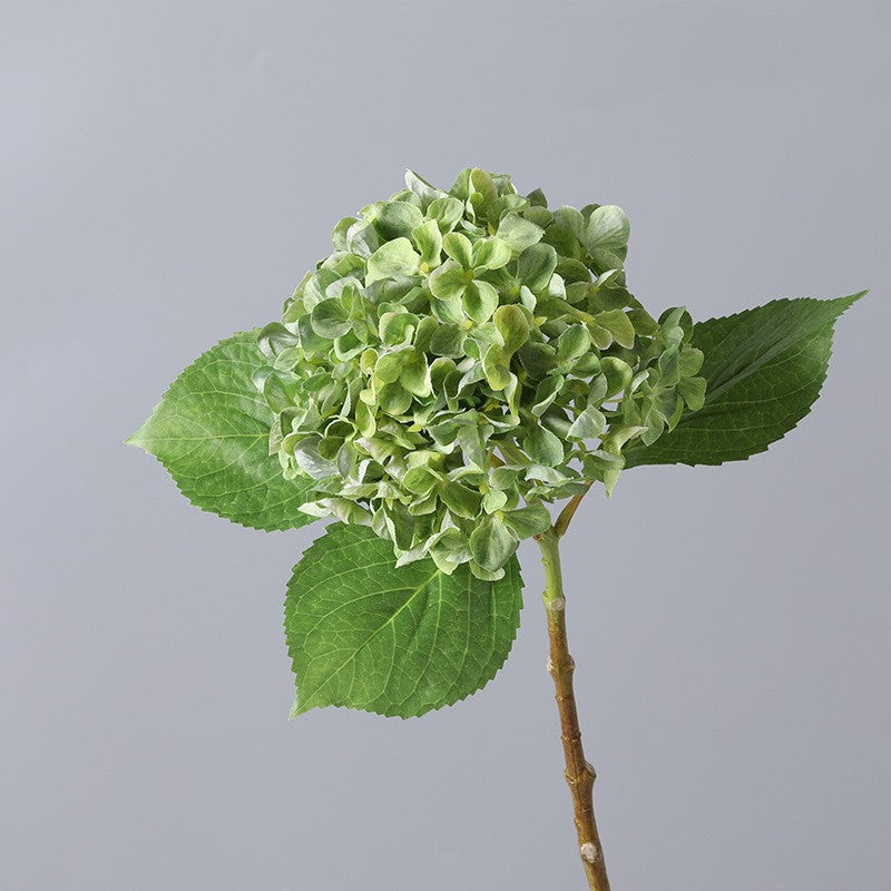 Centres de table en boule en vrac Tiges d'hortensia en soie Arrangements floraux Vente en gros de mariage