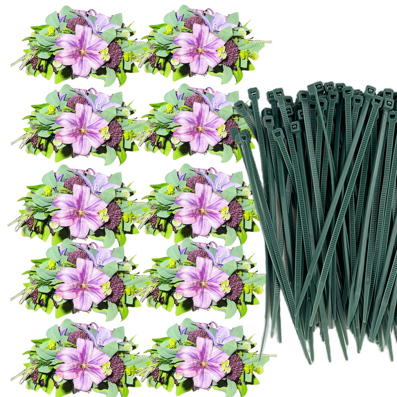 Bulk Mixed Purple Lily and Mum Flower Balls for Wedding Party Centerpieces and Table Decorations Wholesale