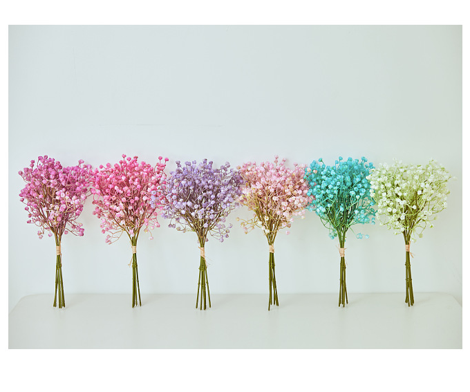 Bulk Exclusive 6 Pcs Gypsophila Bouquet Baby's Breath Flowers Bouquet Wholesale