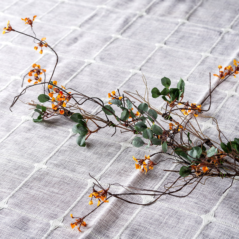 Artificial Baby's Breath Single Stem with 18 Blooms, 33.5" Silk-Like Faux Gypsophila for Weddings, Home Decor
