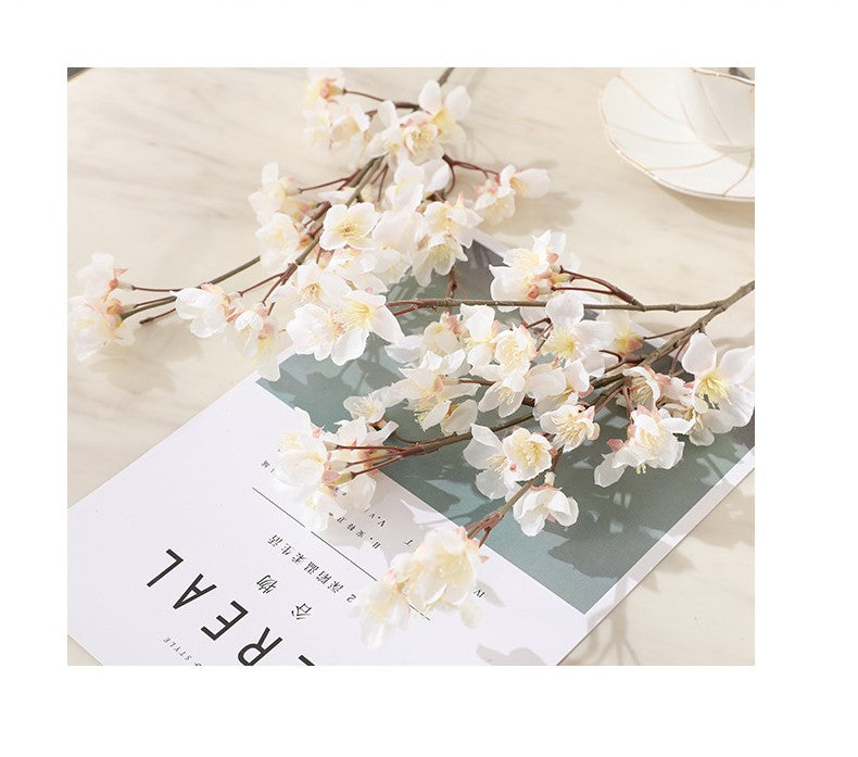 Bulk 15" Blush Cherry Blossom Tallos Ramas Flores de seda Artificial al por mayor