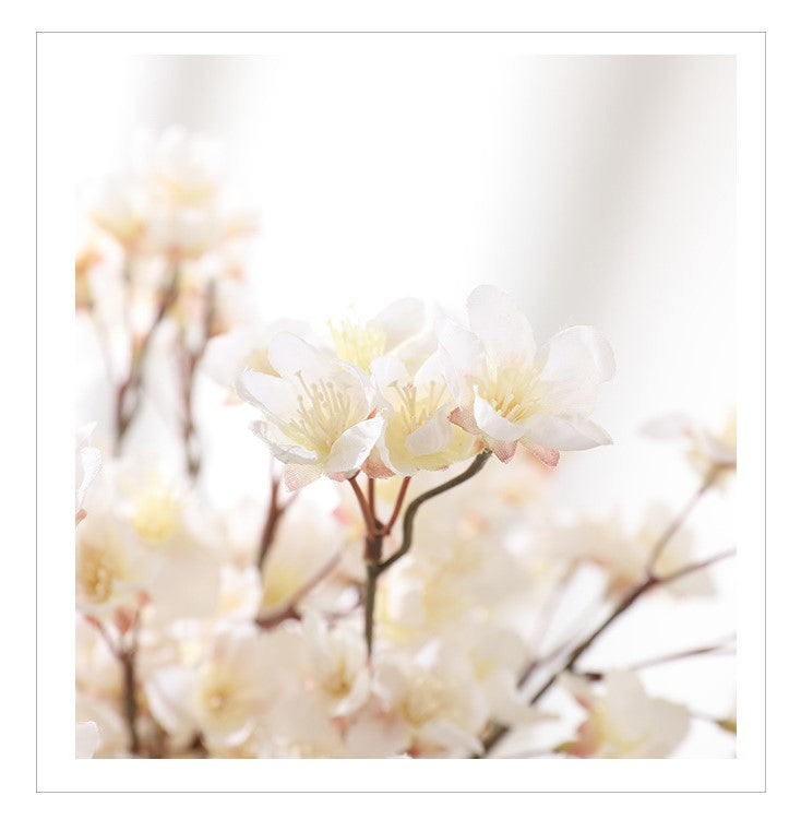 Bulk 15" Blush Cherry Blossom Tallos Ramas Flores de seda Artificial al por mayor