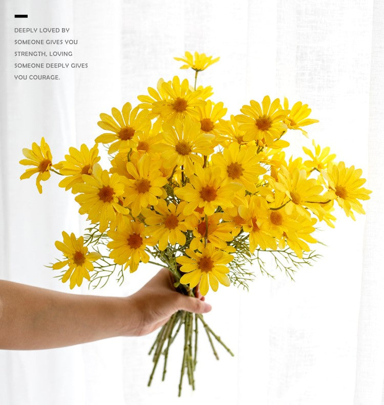 Flores artificiales a granel Gerber Daisy Stem 20 pulgadas al por mayor 