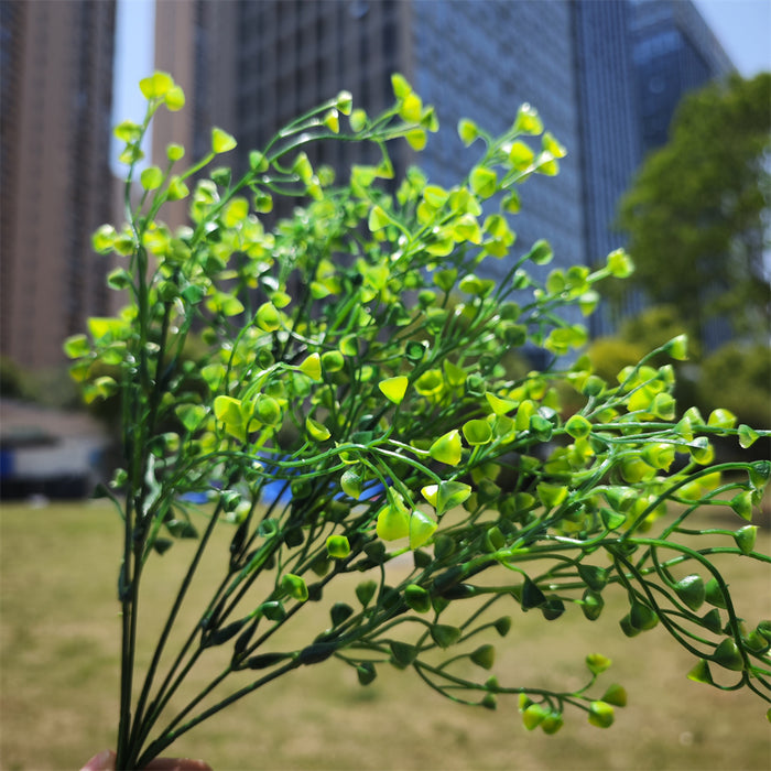 Bulk 8 Bundles Artificial Flowers Outdoor Artificial Plants UV Resistant for Garden Porch Hanging Planters