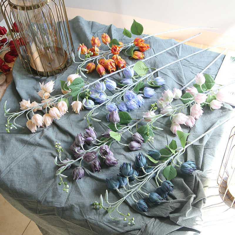 Bulk Artificial Yucca Flowers Blossoms Silk Flowers 33 Inch Wholesale