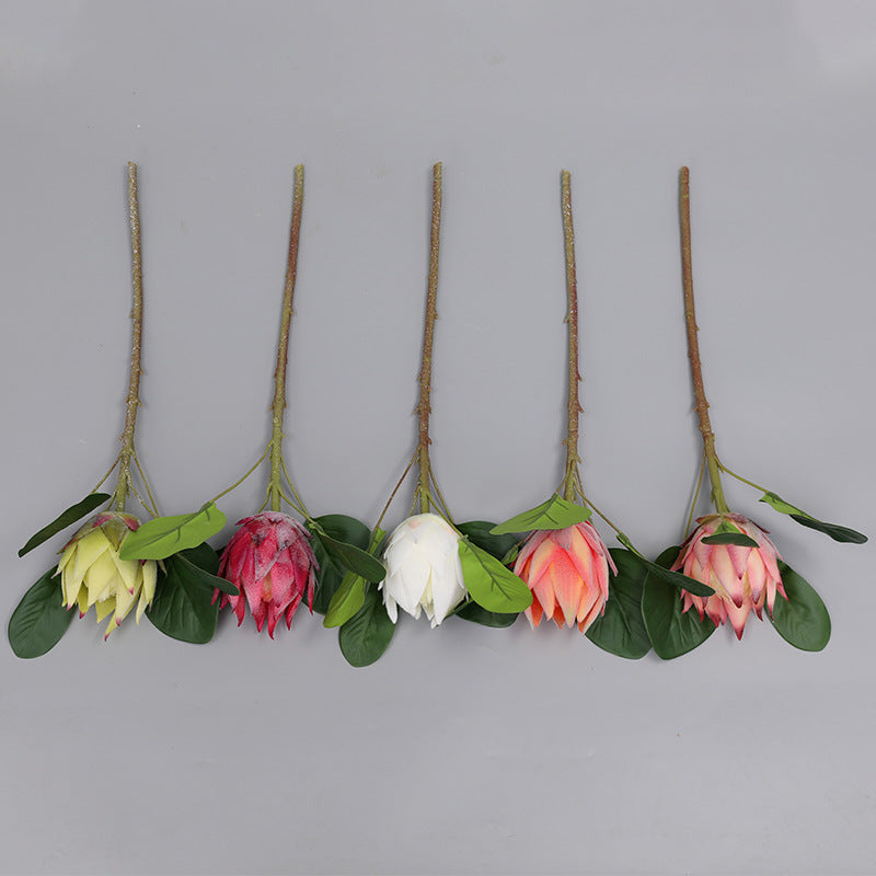 Bulk 21" Faux Protea Stems Arrangement Artificial Flowers Wholesale