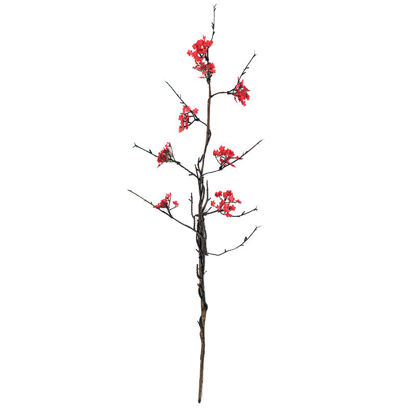 Artificial Cherry Blossom Branch, 34" Tall, Bendable Stems for Home Decor, Wedding, and Commercial Use