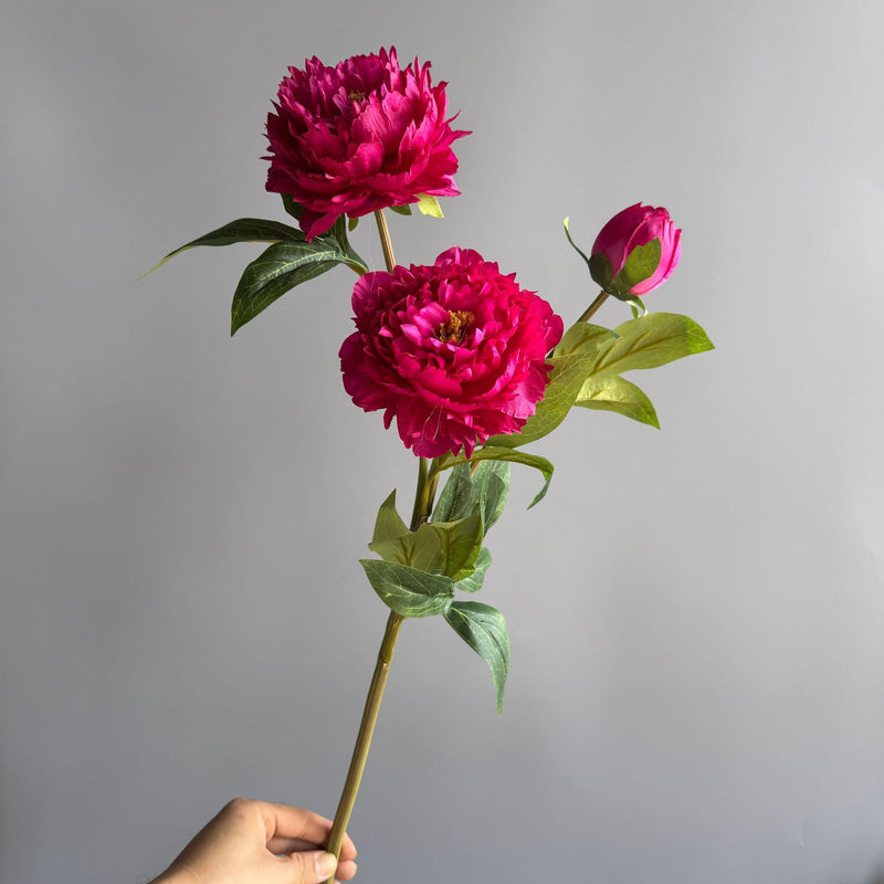 Bulk 29" Faux Silk Peony Artificial Flowers for DIY Bouquet Centerpieces Wedding Fillers Arrangements Shower Decorations
