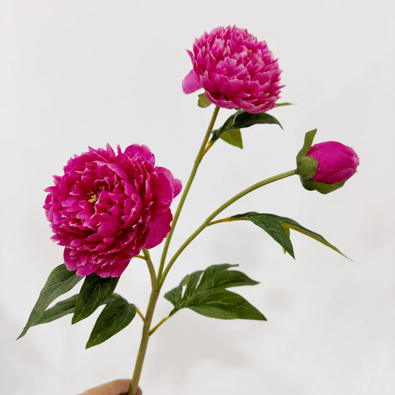 Bulk 29" Faux Silk Peony Artificial Flowers for DIY Bouquet Centerpieces Wedding Fillers Arrangements Shower Decorations
