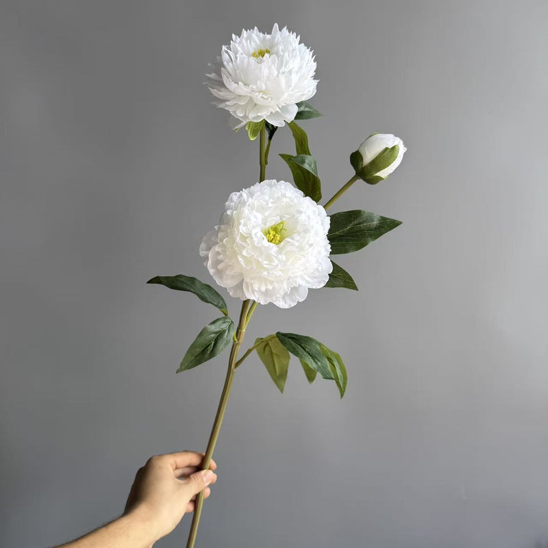 Bulk 29" Faux Silk Peony Artificial Flowers for DIY Bouquet Centerpieces Wedding Fillers Arrangements Shower Decorations