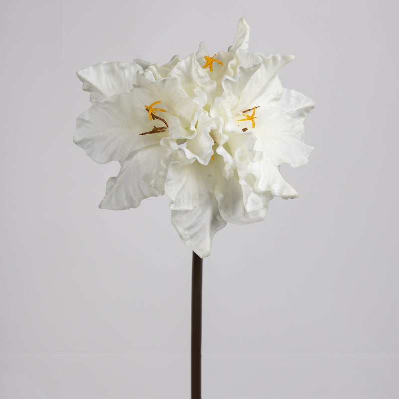 Bulk 28" Vintage Faux Gladiolus Single Stem for Wedding Photography Prop Home Decor