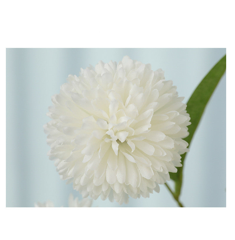 Bulk 6 Pcs 26" Faux Silk White Chrysanthemums Artificial Flowers for Vase Chrysanthemum Branches for Fall Decor, Farmhouse Vase Filler, DIY Wedding Arrangement