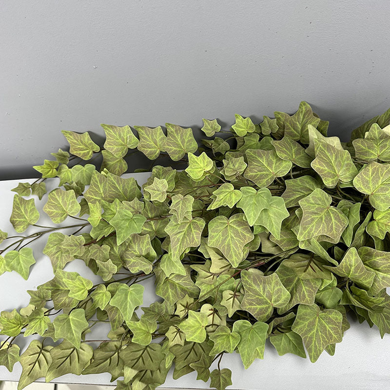 2Pcs Autumn Hanging Ivy, 29 Inch Realistic Faux Vine, Lifelike Trailing Greenery for Wall, Shelf, Wedding Decor, Indoor & Outdoor Use