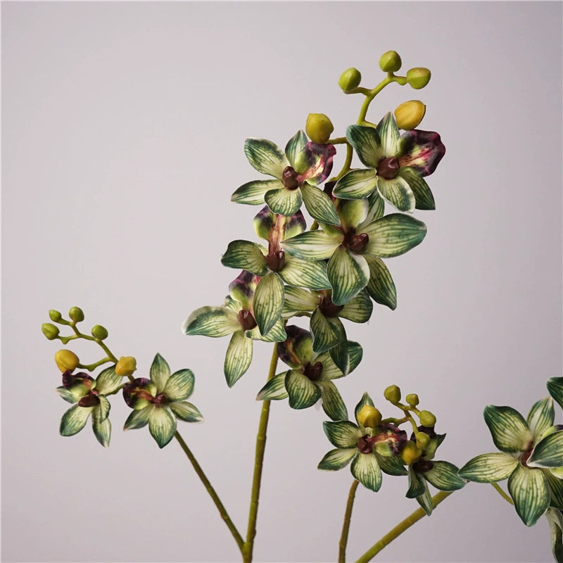 Real Touch Orchid Arrangement, 34" Faux Flowers, Elegant Home Decor, Wedding & Event Centerpiece, Perfect for Florists and Bulk Buyers