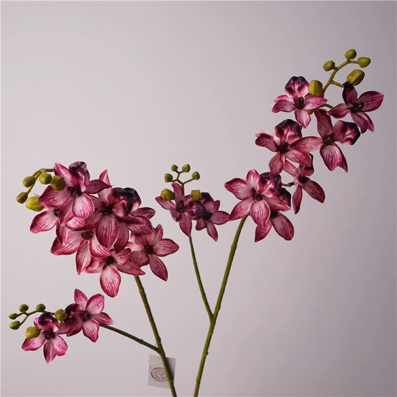 Real Touch Orchid Arrangement, 34" Faux Flowers, Elegant Home Decor, Wedding & Event Centerpiece, Perfect for Florists and Bulk Buyers