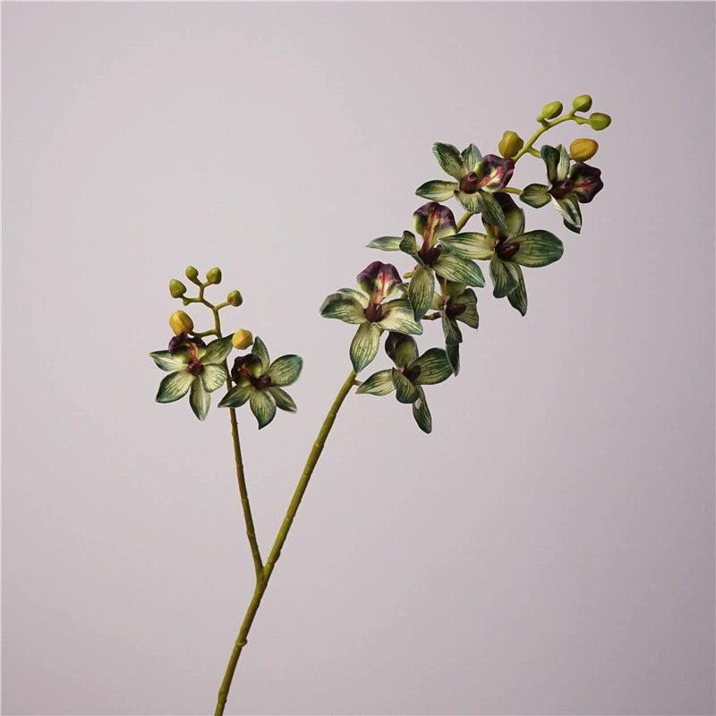Real Touch Orchid Arrangement, 34" Faux Flowers, Elegant Home Decor, Wedding & Event Centerpiece, Perfect for Florists and Bulk Buyers