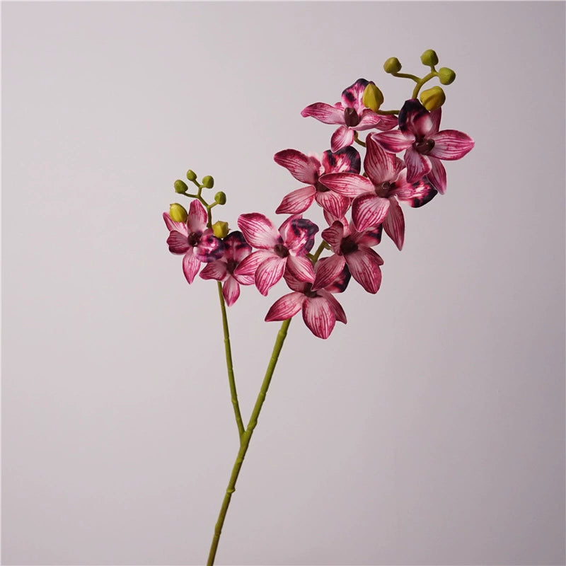 Real Touch Orchid Arrangement, 34" Faux Flowers, Elegant Home Decor, Wedding & Event Centerpiece, Perfect for Florists and Bulk Buyers