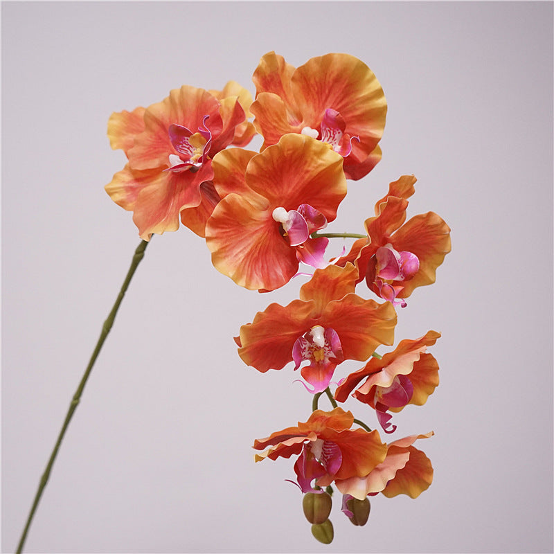 39" Tall Phalaenopsis Orchid Stem, 9-Head Real Touch Faux Flowers, Large Realistic Orchid for Vase, Modern Home Decor, Wedding Centerpiece, DIY
