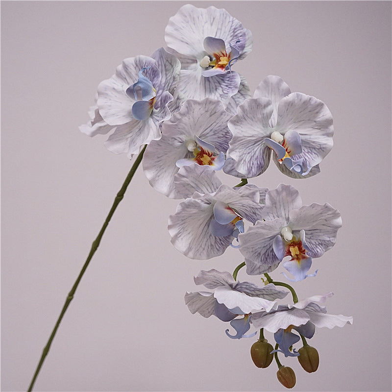 39" Tall Phalaenopsis Orchid Stem, 9-Head Real Touch Faux Flowers, Large Realistic Orchid for Vase, Modern Home Decor, Wedding Centerpiece, DIY