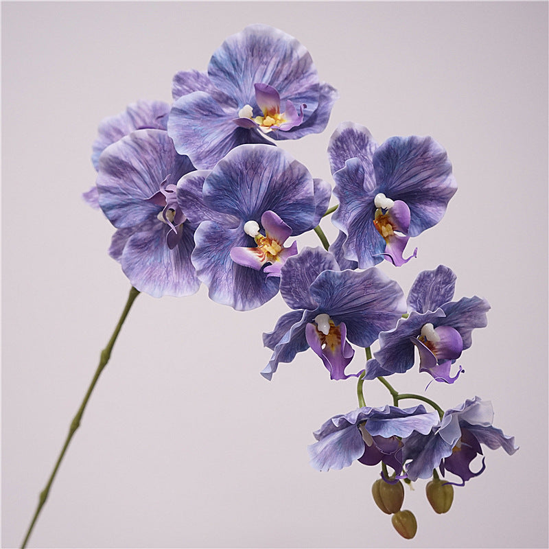 39" Tall Phalaenopsis Orchid Stem, 9-Head Real Touch Faux Flowers, Large Realistic Orchid for Vase, Modern Home Decor, Wedding Centerpiece, DIY
