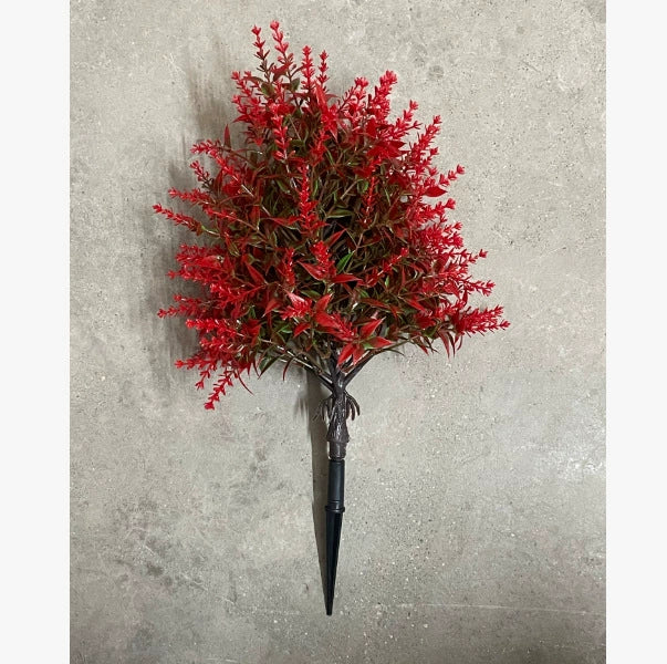 Lifelike Artificial Boston Fern Bush, 17" Tall Faux Greenery Pick, Realistic Weather-Resistant Stems for Indoor & Outdoor Planters, Vase Filler, Home Decor, DIY Weddings