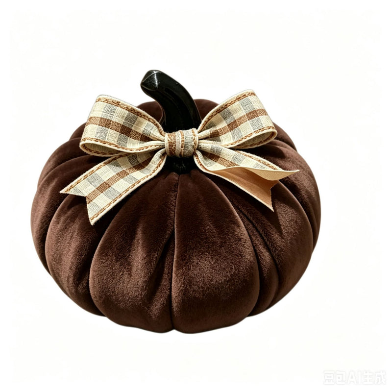 Mini Faux Pumpkin Decoration, 2.5" Resin Craft, Realistic Orange Fall Decor for Home, Weddings, Seasonal Parties, Rustic Table Centerpiece