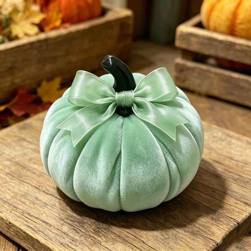 Mini Faux Pumpkin Decoration, 2.5" Resin Craft, Realistic Orange Fall Decor for Home, Weddings, Seasonal Parties, Rustic Table Centerpiece