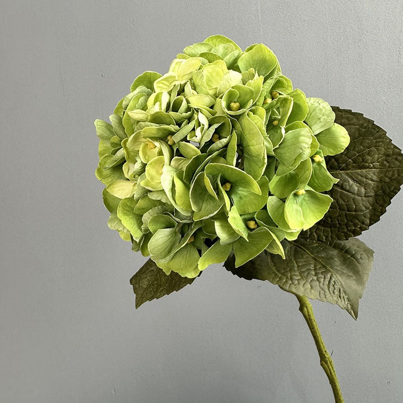 Real-Touch Hydrangea Bouquet, 24" Faux Floral Arrangement for Home Decor, Weddings, Events, Allergy & Pet Safe, No Maintenance