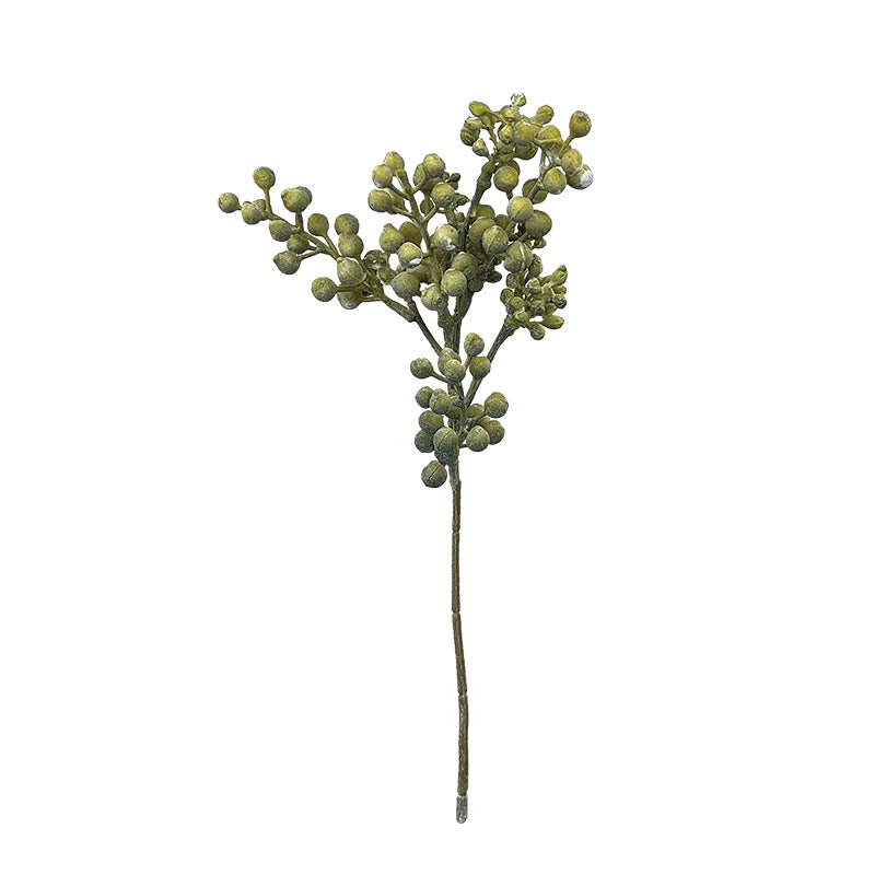 Faux Floral Arrangement, 14" Real-Touch Decorative Plastic Flowers, Green, Orange, Pink, White, Brown - Perfect for Home Decor, Weddings, Events & More