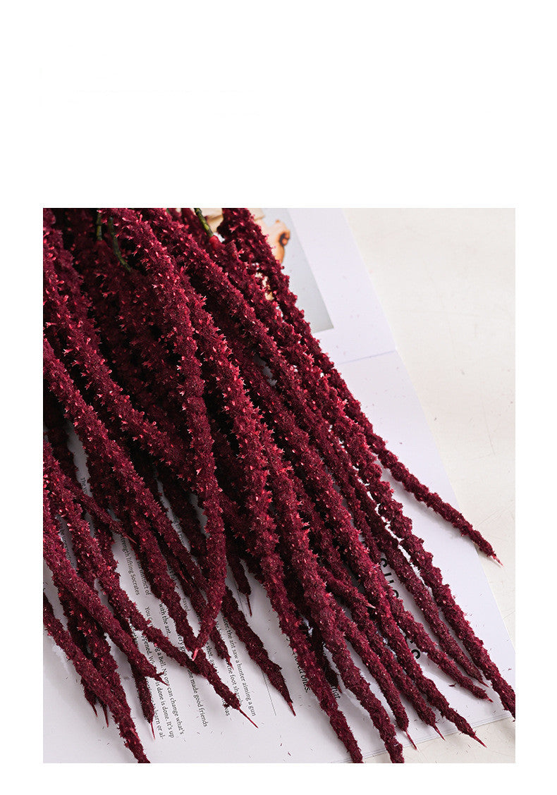 Faux Hanging Mi Wedding Tears, 37" Real-Touch Floral Arrangement, Burgundy, White, Green, Perfect for Home Decor, Weddings, Events