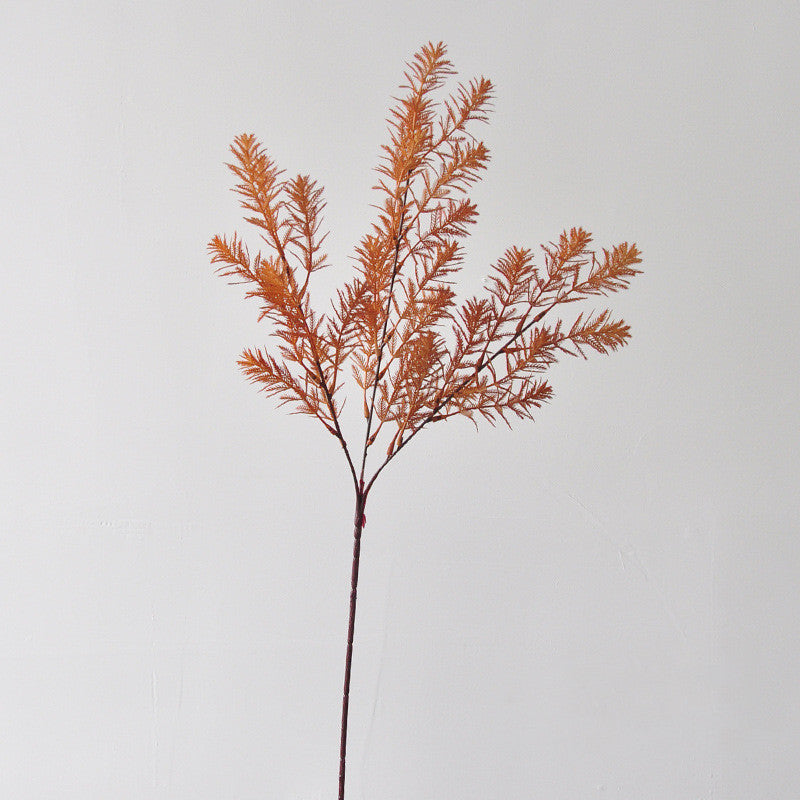 Autumn-Inspired Faux Fern Plant, 27" Realistic Plastic Greenery for Home Decor, Weddings, Events, and Seasonal Celebrations