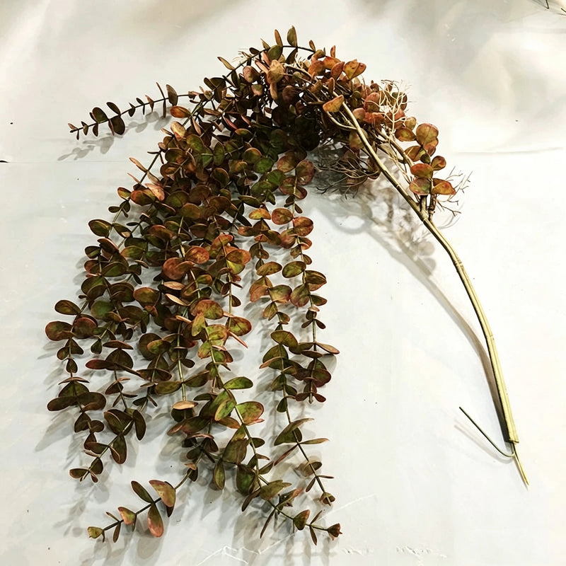 Set of 2 Eucalyptus Hanging Plants, 39" Real-Touch Faux Greenery, Perfect for Home Decor, Weddings, and Event Planning
