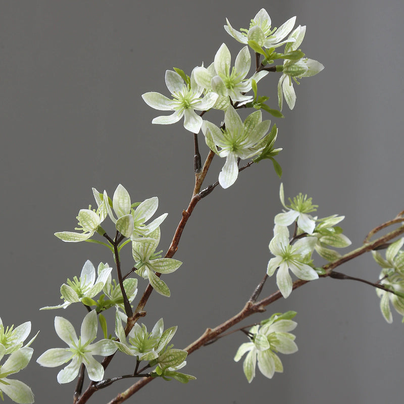 43" Long Stem Faux Astrantia Spray, Realistic Artificial Masterwort Flowers for Tall Vase, Wedding Bouquets, Home Decor, DIY Floral Arrangements