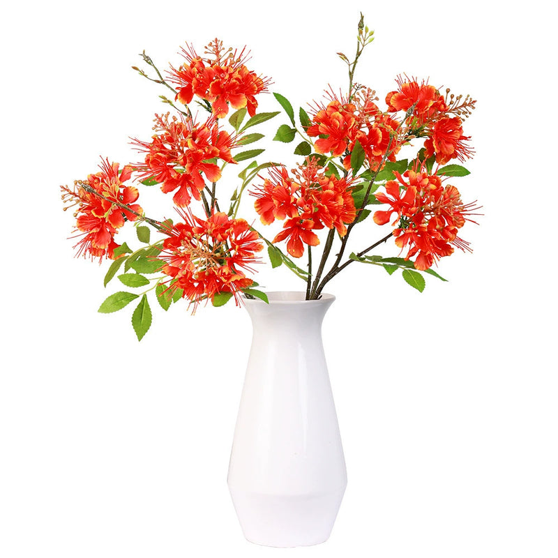 2-Pack Faux Phoenix Flowers, 24" Realistic Artificial Blooms, Perfect for Home Decor, Weddings, Events, and Floral Arrangements