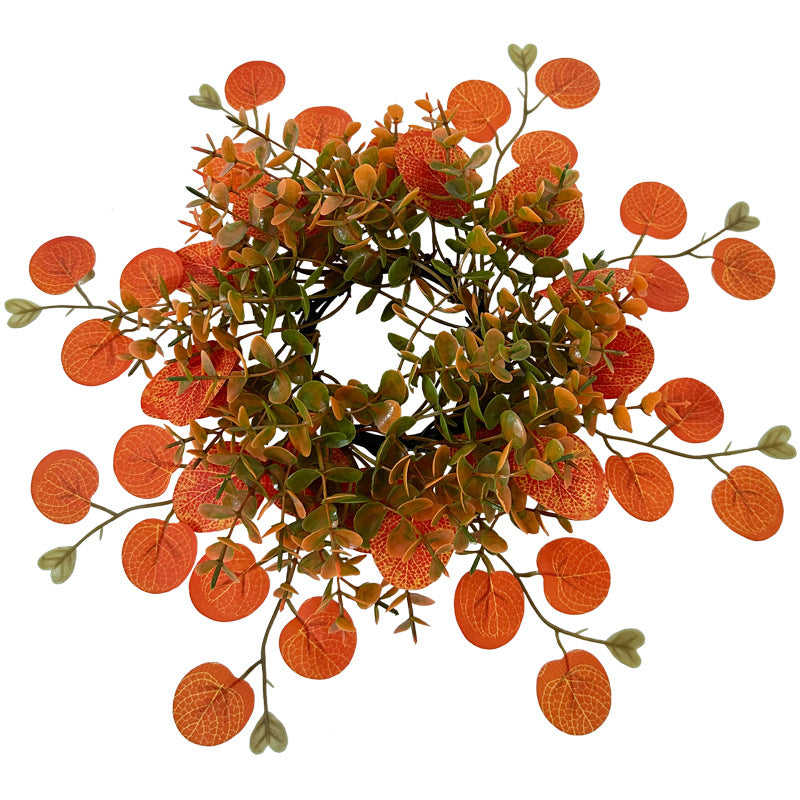 Autumn Harvest Eucalyptus Garland, Realistic Faux Foliage Vine for Thanksgiving Table Runner, Rustic Mantel Decor, Fall Wedding Arch, DIY Home & Event Styling